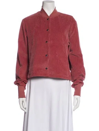 Pre-owned Les Tien Bomber Jacket In Pink