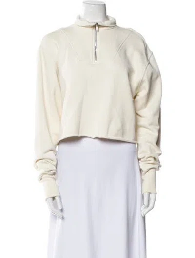 Pre-owned Les Tien Bomber Jacket W/ Tags In Neutral