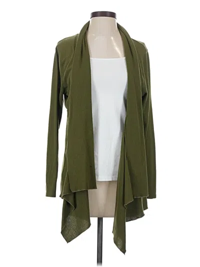 Pre-owned Les Tien Cardigan Sweater In Green