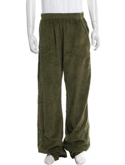 Pre-owned Les Tien Corduroy Pants In Green