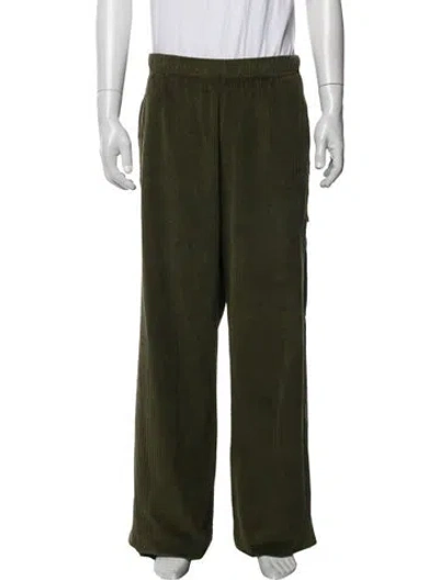 Pre-owned Les Tien Corduroy Pants In Green
