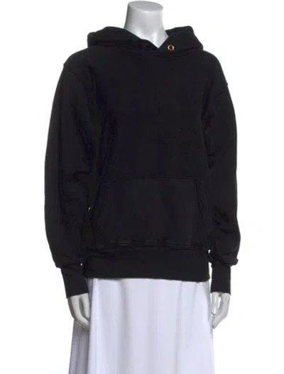 Pre-owned Les Tien Crew Neck Long Sleeve Sweatshirt In Blue