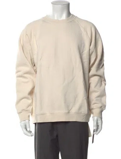 Pre-owned Les Tien Crew Neck Long Sleeve Sweatshirt W/ Tags In Neutral