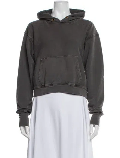 Pre-owned Les Tien Crew Neck Sweater In Gray