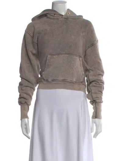 Pre-owned Les Tien Crew Neck Sweater In Neutral