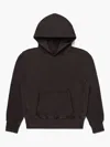 Les Tien Cropped Hoodie In Brown