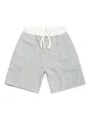 Les Tien Drawstring Shorts In Gray