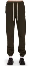 Les Tien Dylan Classic Sweatpant In Forest In Green