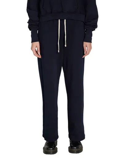 Les Tien Eazy Classic Pant In Navy In Blue