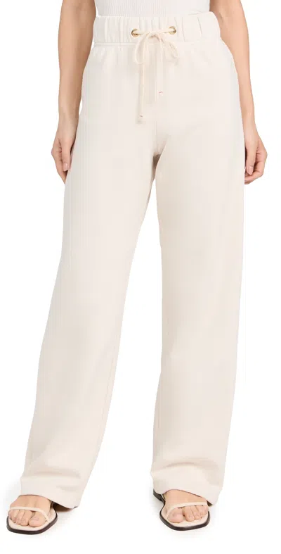 Les Tien Eazy Classic Trousers Ivory