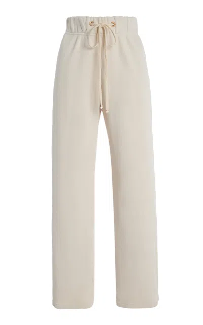 Les Tien Eazy Cotton Classic Pants In Ivory