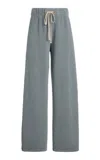 Les Tien Eazy Cotton Classic Sweatpants In Blue