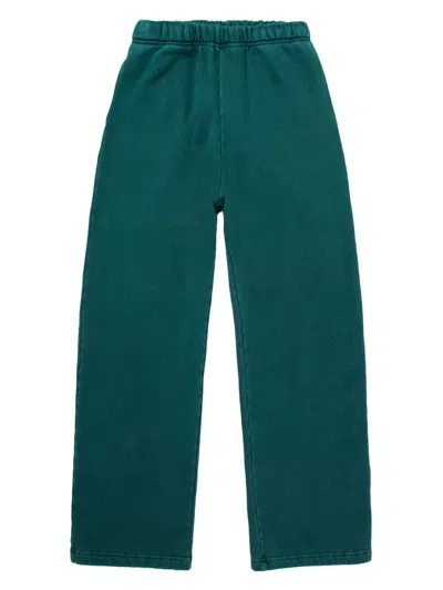 Les Tien Elasticated-waist Track Pants In Green
