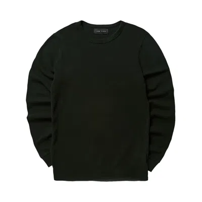 Pre-owned Les Tien Fitted Thermal 'pine' | Green | Men's Size S