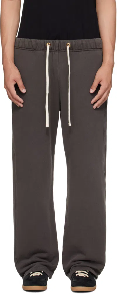 Les Tien Gray Heavyweight Classic Sweatpants