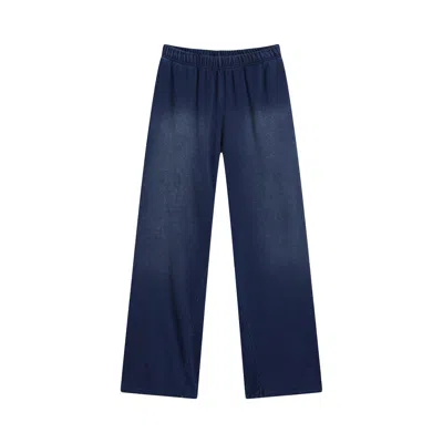 Pre-owned Les Tien Heavyweight Party Pant 'dark Denim' | Blue | Men's Size M