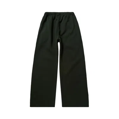 Pre-owned Les Tien Heavyweight Party Snap Pant 'pine' | Green | Men's Size L