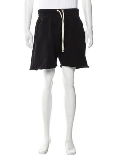 Pre-owned Les Tien Jogger Shorts In Black