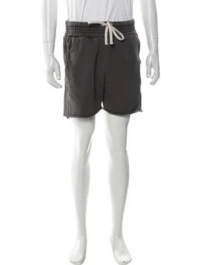 Pre-owned Les Tien Jogger Shorts In Gray