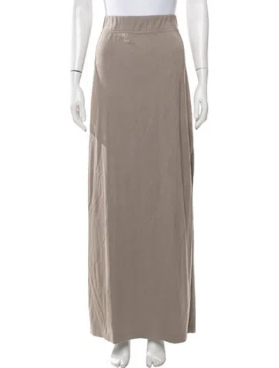 Pre-owned Les Tien Long Skirt In Neutrals