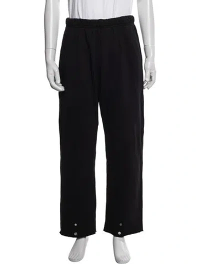 Pre-owned Les Tien Lounge Bottoms In Black