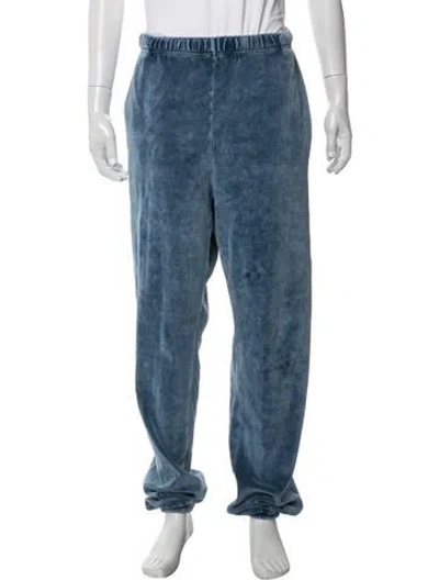 Pre-owned Les Tien Lounge Bottoms In Blue