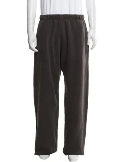 Pre-owned Les Tien Lounge Bottoms In Brown