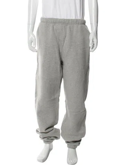 Pre-owned Les Tien Lounge Bottoms In Gray