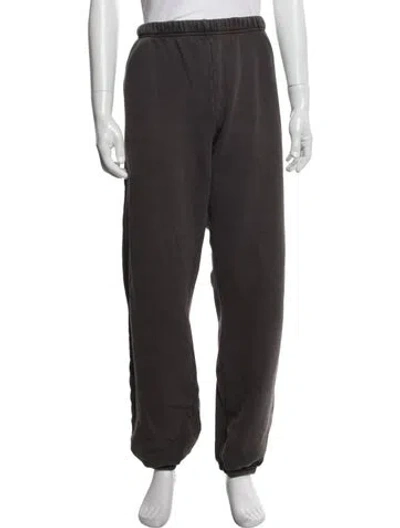 Pre-owned Les Tien Lounge Bottoms In Gray