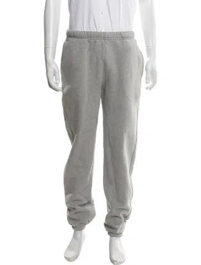 Pre-owned Les Tien Lounge Bottoms In Gray