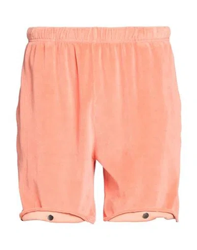 Les Tien Man Shorts & Bermuda Shorts Orange Size Xs Cotton