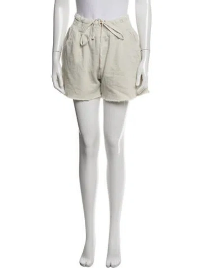 Pre-owned Les Tien Mini Shorts In Green