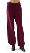 Les Tien Penny Pleat Front Pants In Mulberry