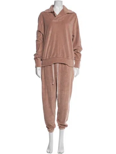 Pre-owned Les Tien Pantsuit In Neutrals