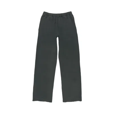 Pre-owned Les Tien Pique Puddle Pant 'washed Forest' | Green | Men's Size L