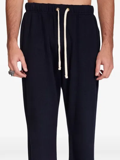 Les Tien Piqué Trousers In Black