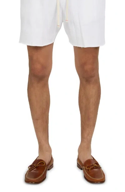 Les Tien Pique Yacht Short In White