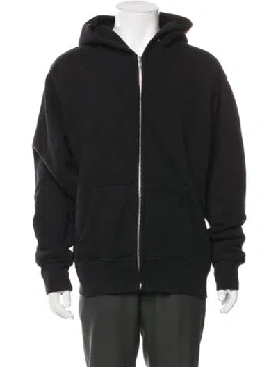 Pre-owned Les Tien Puffer Coat In Black