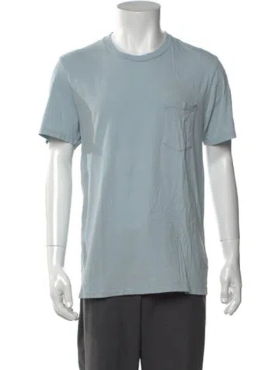Pre-owned Les Tien Short Sleeve In Blue