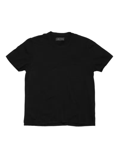 Les Tien Short-sleeve Cotton T-shirt In Black