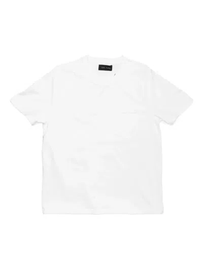 Les Tien Short-sleeve Cotton T-shirt In White