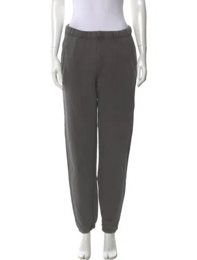 Pre-owned Les Tien Skinny Leg Pants In Gray