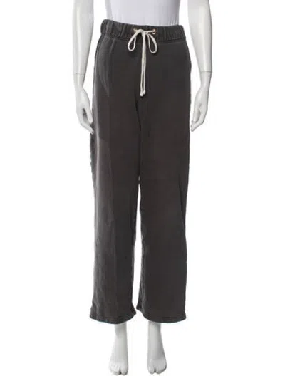 Pre-owned Les Tien Straight Leg Pants In Brown