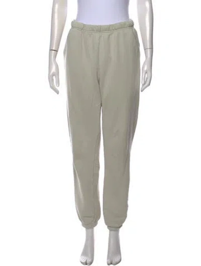 Pre-owned Les Tien Straight Leg Pants In Gray