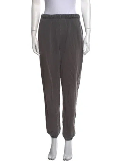Pre-owned Les Tien Straight Leg Pants In Grey