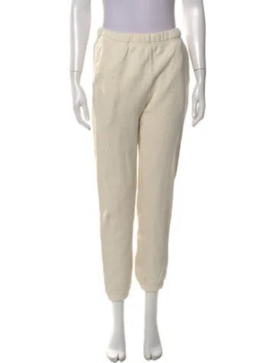 Pre-owned Les Tien Straight Leg Pants In Neutral