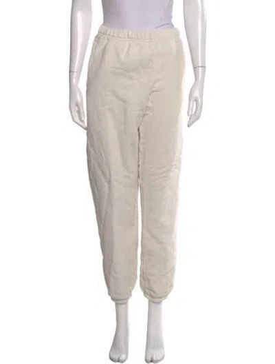 Pre-owned Les Tien Straight Leg Pants In Neutrals