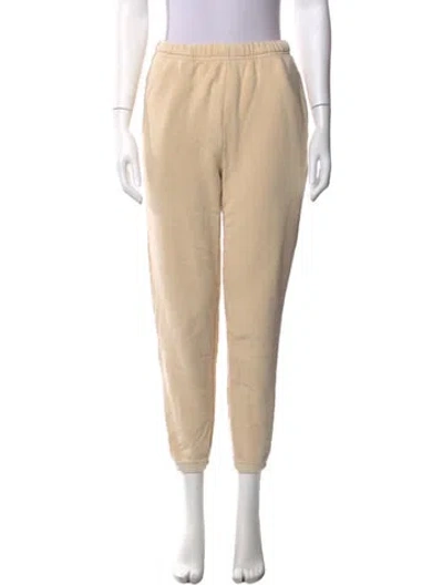 Pre-owned Les Tien Straight Leg Pants In Neutrals