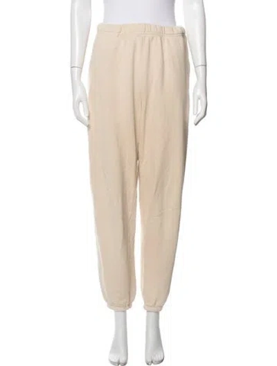 Pre-owned Les Tien Straight Leg Pants In Neutrals