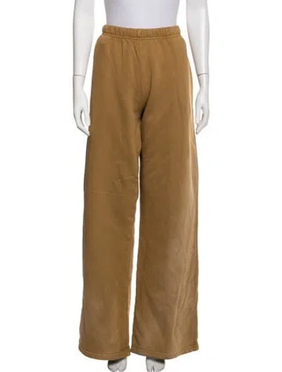 Pre-owned Les Tien Sweatpants In Brown